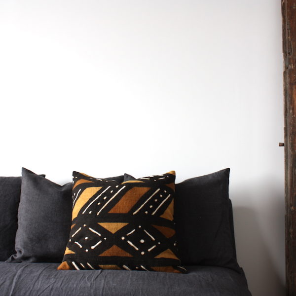 mudcloth cushion