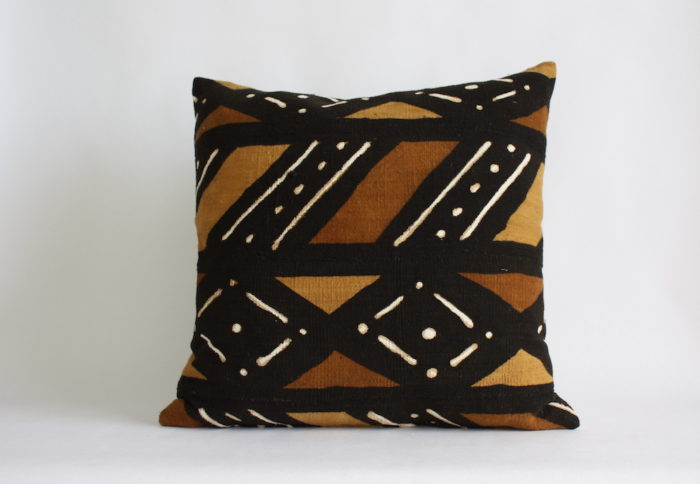 mudcloth cushion