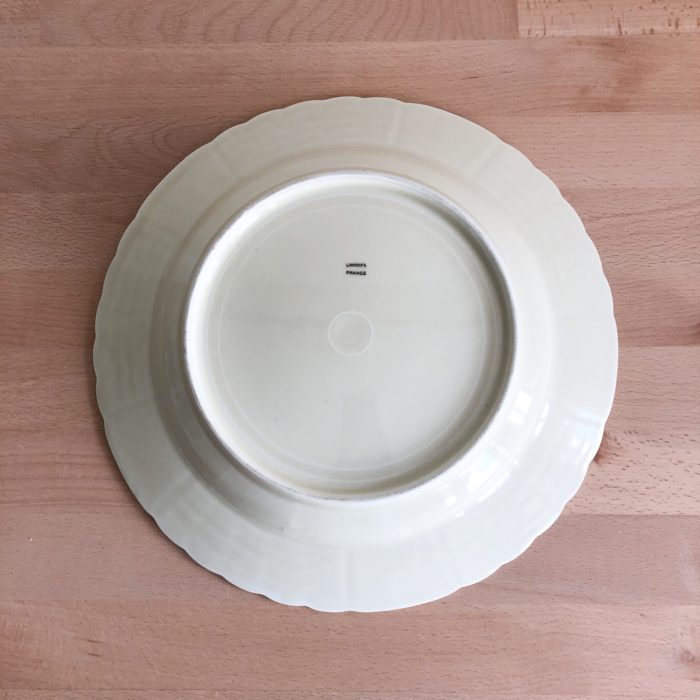 plat porcelaine limoges